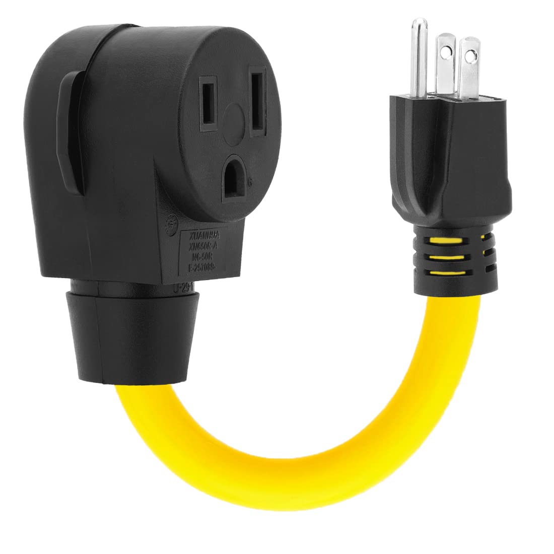 Amazon.com: Nema 5-15P Male to 6-50R Female Adapter Cord,Household